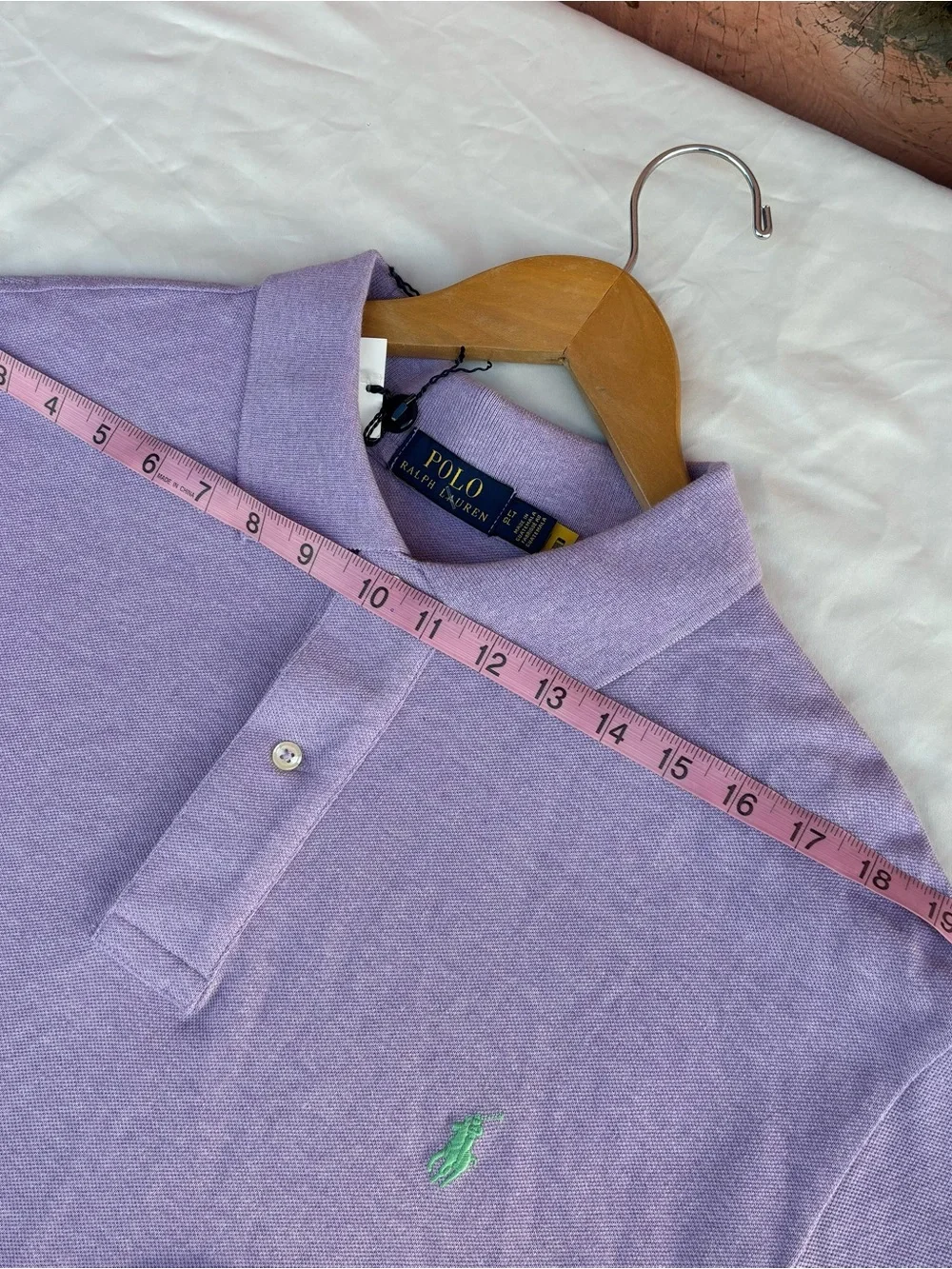 Polo Ralph Lauren Purple Polo Shirt Cotton NWT New with tags LT